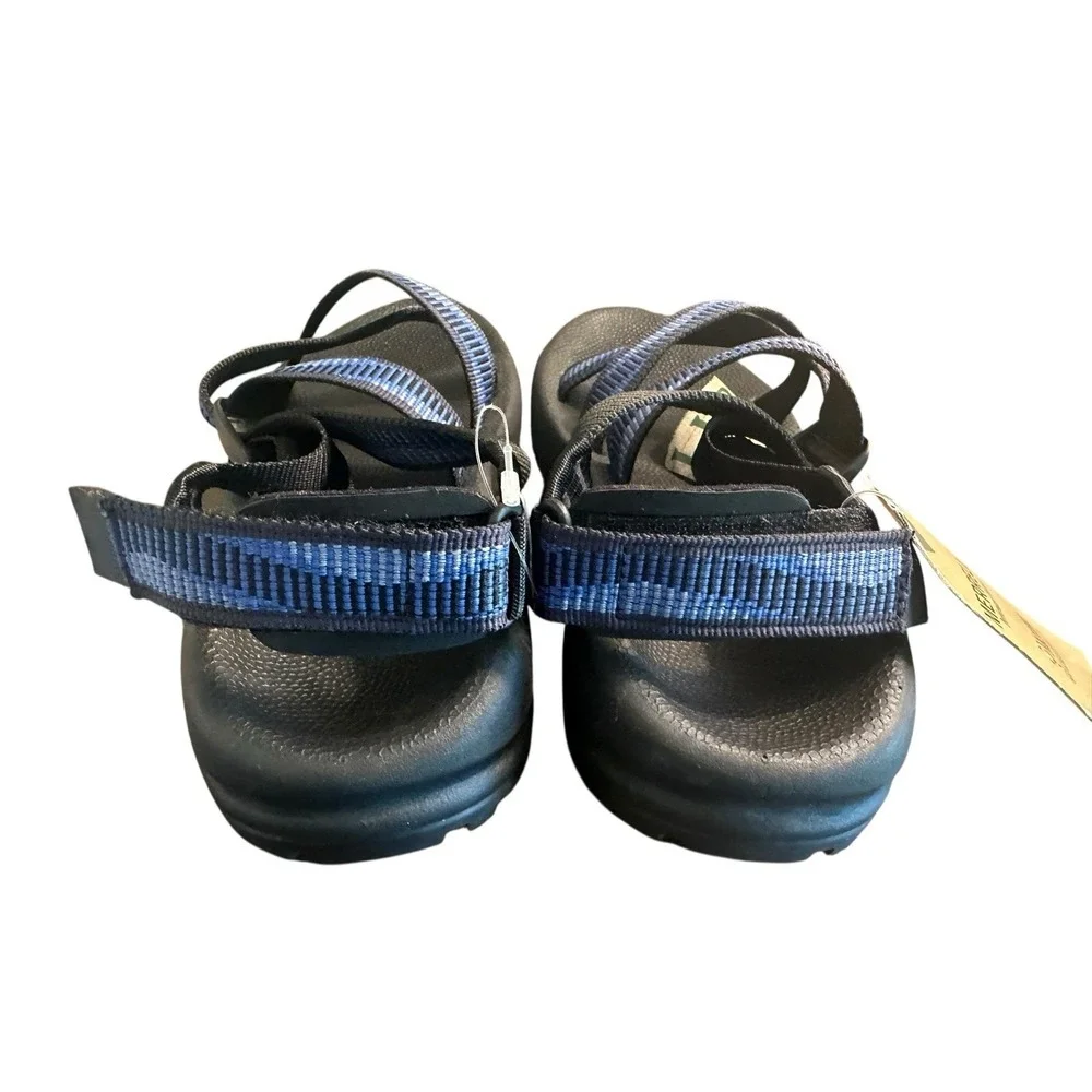 Merrell Python Sandals Black Blue Strap Hiking Outdoor Trail NEW Mens 9 LL Bean